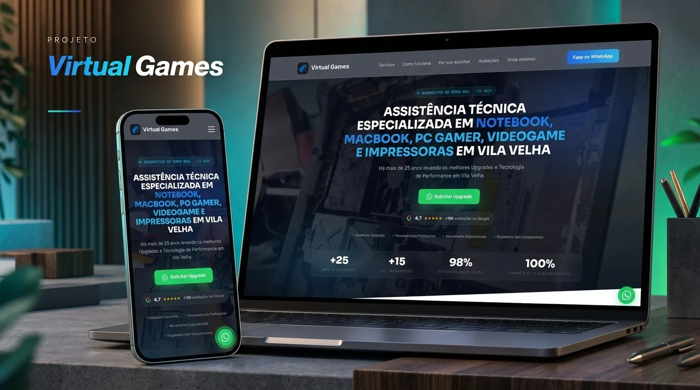 Conceito do projeto Virtual Games